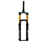 HOMSXPAC Horquilla de suspensión para Bicicleta de montaña DH, Descenso, 26", 27,5" y 29" de Recorrido, 165 mm de Aire, Eje pasante Delantero cónico de 1-1/2", amortiguación Ajustable (Colo