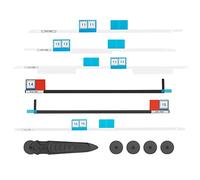 homsyway Cinta adhesiva de repuesto para pantalla LCD, compatible con Apple iMac 27 pulgadas A1419 Retiona 2012-2015
