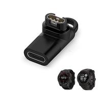 HOMTERN Adaptador de carga hembra para Garmin Fenix 7, 7S, 7X, 6, 6S, 6X, 5, 5S, 5X, Vivoactive 3/4/4S, Instinct 2/2S/2X, Venu 2/2S/2 PLUS/SQ/SQ 2 y Forerunner Series, cable de carga convertidor