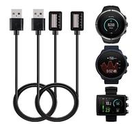 HOMTERN Cargador magnético compatible con Sunnto 9/Spartan Sport Wrist Baro, 3.3 pies 100 cm de repuesto USB cable de carga para Sunnto EON Core/Spartan Ultra/D5 Smartwatch Accesorios 2 unidades
