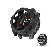 HOMTERN Compatible con Garmin Fenix 7, Fenix 7 Pro, EPIX Pro de 47 mm, carcasa ligera de TPU suave, a prueba de caídas, a prueba de arañazos, flexible, funda protectora pesada, color negro