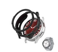 HOMTERN Compatible con Samsung Galaxy Watch 6 Classic de 43 mm/47 mm, carcasa rígida de policarbonato Bamper, carcasa ligera, a prueba de caídas, a prueba de arañazos, funda protectora pesada, color