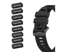 HOMTERN - Juego de 8 hebillas de silicona para Garmin Fenix 7X/7X Pro/6X/6X PRO/5X/5X Puls/3, Instinto 2X/Tactix 7/Tactix Delta/Enduro/Descent MK 1/MK 2