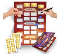 hOmty Juegos de despedida de soltero de novio para rascar y ganar personalizable | Adiós al Celibato Gadget Novio con desafíos