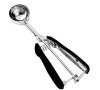 HOMURE H Cuchara para galletas de 2 cucharadas, tamaño #40, 2 cucharadas, 30 ml, para hornear, con resorte, acero inoxidable 18/8, agarre cómodo