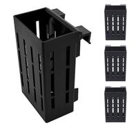 HOMURY 4 soportes para plantas de acuario: soporte para plantas para acuarios colgantes para plantas de acuario, tazas para plantas colgantes para decoraciones de Aquascape, para acuario, cultivo de