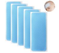 HOMURY 60 tiritas de frío para la fiebre: 12 cm x 5 cm acumuladores de hielo, pegatinas de enfriamiento físico, herbales, parches de enfriamiento por calor para compresas frías instantáneas, dolores