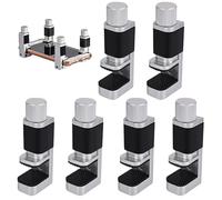 HOMURY Clip de sujeción de metal ajustable, 6 unidades, abrazadera de pantalla LCD, pinzas de fijación para pantalla LCD, herramientas de reparación de pantalla de teléfono, herramienta de reparación