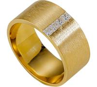 Homxi Anillos de Compromisos Oro Amarillo 18K para Mujer, Redondo con Moissanita de 0.15ct, Anillos Eternidad Mujer Oro Amarillo, Talla 12(52mm)