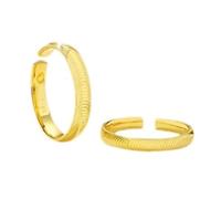 Homxi Anillos Plata de Ley Pareja 925 Ajustable, Líneas Geométricas, Anillos de Boda Hombre y Mujer de Oro