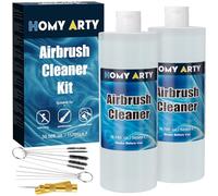 HOMY ARTY Aerógrafo limpiador - 1170 ml con cepillos de limpieza y agujas