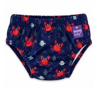 HOMYBABY® Pañales Bañadores de Tela Reutilizables Bebés - Pañal Bañador Reutilizable y Lavable de Bebé - Desde los 6 meses - Pañal de Nadar - Pantalones de Entrenamiento (Cangrejo, + 24 meses)