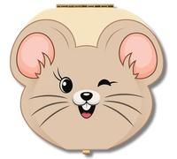 HOMYKIDS® | ITALIANO | Caja Dientes de Leche Niño y Niña - Cajita para Dientes de Leche + [CUENTO GRATIS] - Caja Ratoncito Perez para Guardar Dientes de Leche de Madera Natural