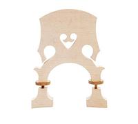 Homyl 1 pieza bajo arce vertical con puente de madera ajustable para contrabajo 4/4 3/4 1/2 1/2 para juego de recogida para amantes de la música