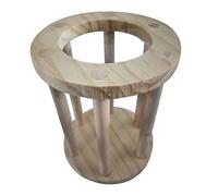 Homyl 1x Comedero de Madera para Animales Pequeños, Nido de Y Hierba