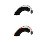 Homyl 2 Uds Golf Hybrid UT Club Head Cover Headcover Naranja Y Gris