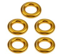 Homyl 5 Piezas de Mosquetones de para Rappel de 4950 para Escalada de es, Aparejos de Rappel, Aseguramiento en es Y Hamacas - 3 Col, Pequeña