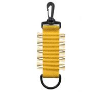Homyl Accesorios Golf con para Guantes y Tees, ial para Mantener Guantes Golf Secos y, para Jugadores, Amarillo
