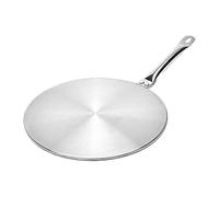 Homyl Adaptador de Placa Convertidora Difusora de Acero Inoxidable para Cocina de Inducción, S, Individual
