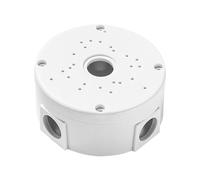 Homyl Caja de Conexiones para Cámaras de Caja Eléctrica Impermeable con Soporte de Montaje Y Gran Espacio Interno Material PP Adecuada Pa, Blanco