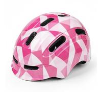 Homyl Casco Infantil Niños Cascos Deportivos Bicicleta con Almohadilla Interior Ligera y Dial Ajustable Adecuado para Skate Actividades al Aire Libre Uso Diario, Geometric Pink
