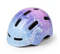 Homyl Casco Infantil Niños Cascos Deportivos Bicicleta con Almohadilla Interior Ligera y Dial Ajustable Adecuado para Skate Actividades al Aire Libre Uso Diario, Mermaid Purple