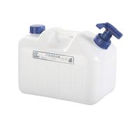 Homyl Contenedor de Agua para Camping Resistente Al Impacto con Grifo Dosificador Bidón Portátil de Polietileno Depósito Transportable Recipiente Fácil de L, 10L