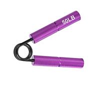 Homyl Fortalecedor de Agarre Manual, Entrenador de Fuerza de Agarre, Ejercitador de Manos para Hombres Y Mujeres, Ejercitador de Antebrazos Manual para, Violeta 50lb