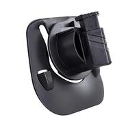 Homyl Funda para Esposas con Clip para Cinturón, Liberación Rápida, Protector, Estuche para Esposas Profesional para Fuerzas del Orden, Bolsa para, Placa Inferior Larga