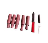 Homyl Juego de Adaptadores para Lijadora de Tambor, Tambor de Lijado de Goma para Taladro Vibratorio