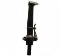 Homyl Manillar de Bicicleta Regulable Barra Plegable de Acero de Conexión Firme Palanca de Ajuste Rápido Adecuado para Paseos Diarios Transporte Bicicletas Urbanas, 22.2MM