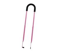 Homyl Manillar de Entrenamiento para Bicicleta, Agarres para Padres, Barra de Empuje de Equilibrio para Bicicleta, Manillar de Empuje para Aprender a Montar, Rosa