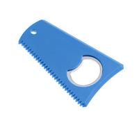 Homyl Peine de Cera para Tablas de Surf de 8 Cm X 5,2 Cm, con Orificio para Abrir La Botella - Versátil, Azul