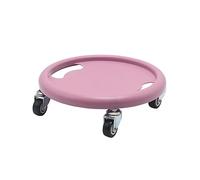 Homyl Rodillo de Entrenamiento Abdominal, Discos Deslizantes para Ejercicios Abdominales con 4 Ruedas Universales, Rueda para Ejercitar Los Músculos Abdomin, púrpura
