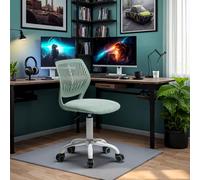 HOMYLIN 1 silla para juegos de computadora, diseño ergonómico moderno, cómodo cojín de espuma, versátil para oficina en casa, fácil movilidad con ruedas giratorias, muebles que ahorran espacio, cactus