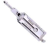 HON58R LiShi 2 en 1 ganzúa y descodificador, lector de llaves de coche, herramientas profesionales de cerrajero automático