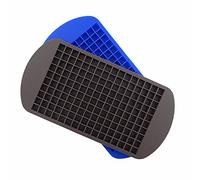 honbay 160 Cubos de hielo, 2 pcs EASY-RELEASE silicona Cubito de hielo bandeja de silicona bandejas, Frozen Cube Bar Pudding molde bandeja de hielo, comedor vino cubitos de hielo