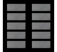 Honbay 504 protectores de etiquetas transparentes impermeables autoadhesivas para proteger códigos de barras, números y calcomanías para aula, biblioteca, oficina (rectangular)