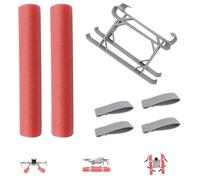 Honbobo Agua Aterrizaje Equipo para dji Lito1/X1, Extensiones Patas Flotador Kit Protector Soporte Agua Aterrizador Flotante Varilla Accesorios para dji Lito1/X1
