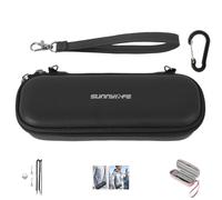 Honbobo Almacenamiento Bolsa para dji Osmo Pocket 4/3, Transporte Estuche Kit estándar Bolsa portátil Resistente Golpes Estuche Almacenamiento Cámara Accesorios para dji Osmo Pocket 4/3 (Black)