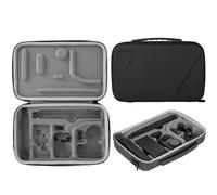 Honbobo Bolsa Case para dji Osmo Action 6, Funda de Transporte Estuche de Viaje Funda Protectora Bolsa de Almacenamiento Accesorios para dji Osmo Action 6 Adventure Combo (Black)