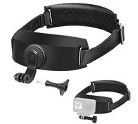 Honbobo Cabeza Soporte para dji Osmo Action 6 Cabeza Soporte con Correa Giro de 360 Liberación rápida Cámara Accesorios para dji Osmo Action 6