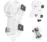 Honbobo Carcasa Impermeable para Insta360 X4 Air, Invisible Carcasa de Buceo 50M Bajo el Agua Cámara Funda Funda Protectora Subacuática Protectora Accesorios para Insta360 X4 Air