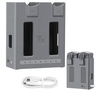 Honbobo Centro de Carga para dji Mavic 4 Pro, Baterías Doble Cargador Drones Accesorios para dji Mavic 4 Pro