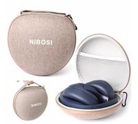 Honbobo Funda Case para JBL Tune 780NC 770NC 760NC, JBL Live 770NC, Beats Studio 3/Solo 4, QCY H3 Pro, Headphones Case, Bolsa Estuche con gancho para Plegable Bluetooth Auriculares 18*17*8.3CM (Brown)