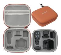Honbobo Funda de Transporte Bolsa para dji Osmo Nano, Funda Protectora PU Case Bag Bolsa de Viaje Accesorios para dji Osmo Nano Combo (Orange)