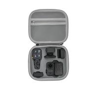 Honbobo Funda de Transporte Bolsa para dji Osmo Nano, Funda Protectora PU Case Bag Bolsa de Viaje Accesorios para dji Osmo Nano Combo (Grey)