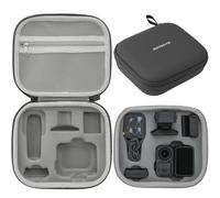 Honbobo Funda de Transporte Bolsa para dji Osmo Nano, Funda Protectora PU Case Bag Bolsa de Viaje Accesorios para dji Osmo Nano Combo (Black)