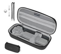 Honbobo Funda para dji Osmo Pocket 4P, Bolsa de Transporte Estuche Case Bag con Multiusos DIY Cordón Correa Multiusos DIY (con 1/4" Tornillo) Accesorios para dji Osmo Pocket 4P (Black)