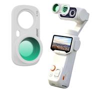 Honbobo Gran angular Lente Magnética 115° Filtro para Insta360 Luna Ultra | Magnética Gran angular Lente Filtro 115° Externo Filtro cámara Accesorios